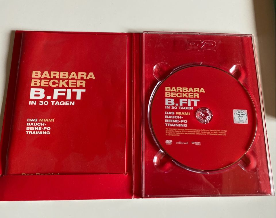 2 Fitness-DVDs Barbara Becker B.Fit und Pilates Yoga in Landshut