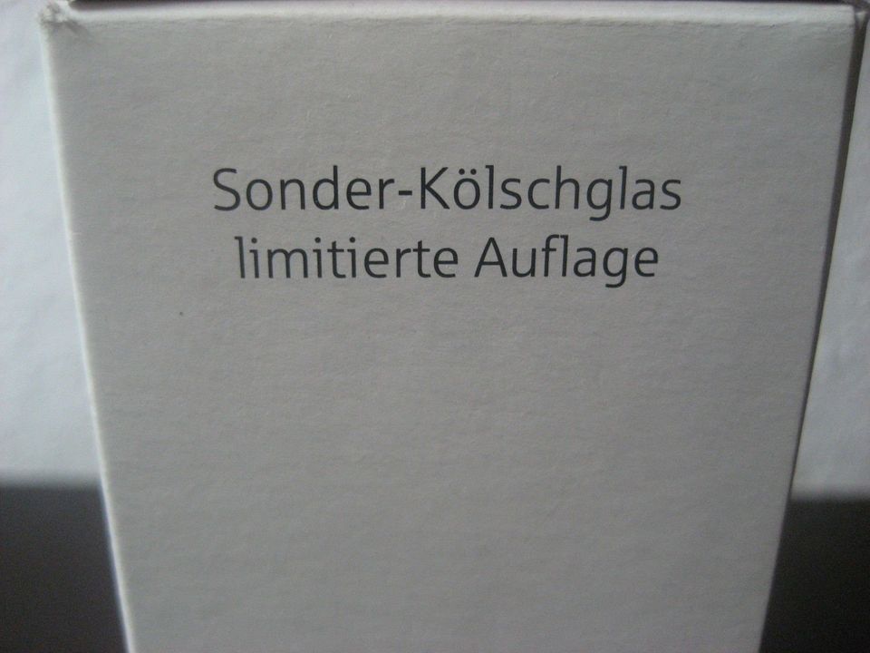 SONDER-Kölschglas des Köln-Marathons vom 13.10.2013 Köln Kölsch in Köln