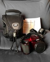 Nikon Coolpix L830 rot Kamera Digitalkamera Stativ Tasche Gurt Bayern - Hutthurm Vorschau