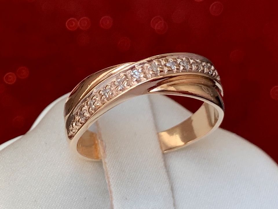 Brillantring 585 Gold 14K Solitär 0,55Ct Diamant Verlobungsringe in Berlin