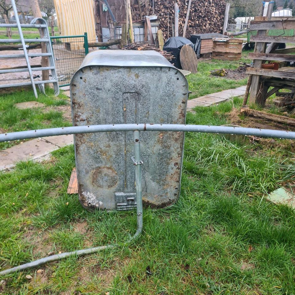 Hochbeet,  alter Wassertank in Schliengen
