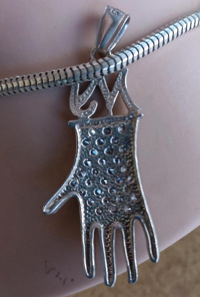 ❤️Michael Jackson Kette Anhänger/925 Silber/Handschuh/unisex ❤️/ in Prenzlau