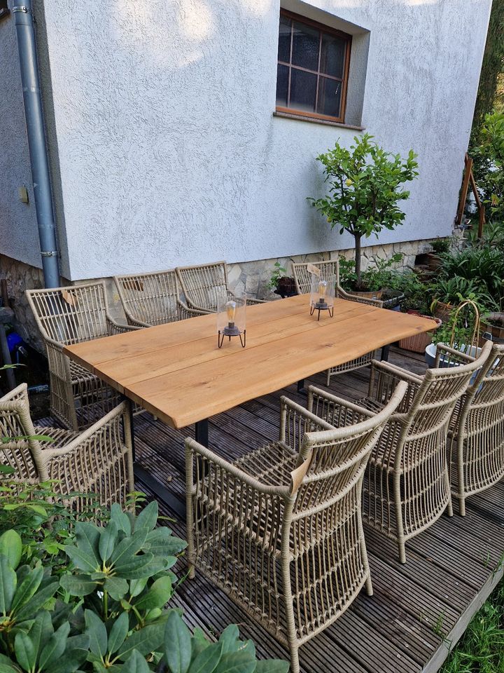 Gartentisch Tisch Outdoor Terassentisch massiv rustikal Esstisch in Werneuchen