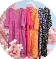 Aktionpreis Leopard Musselin Kleid V schnitt 36 38 40 42 44 / 46 Rheinland-Pfalz - Mainz Vorschau