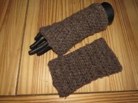 ⭐Handgestrickt⭐warme Strick Alpaka Woll Hand Stulpen~Neu Niedersachsen - Hatten Vorschau