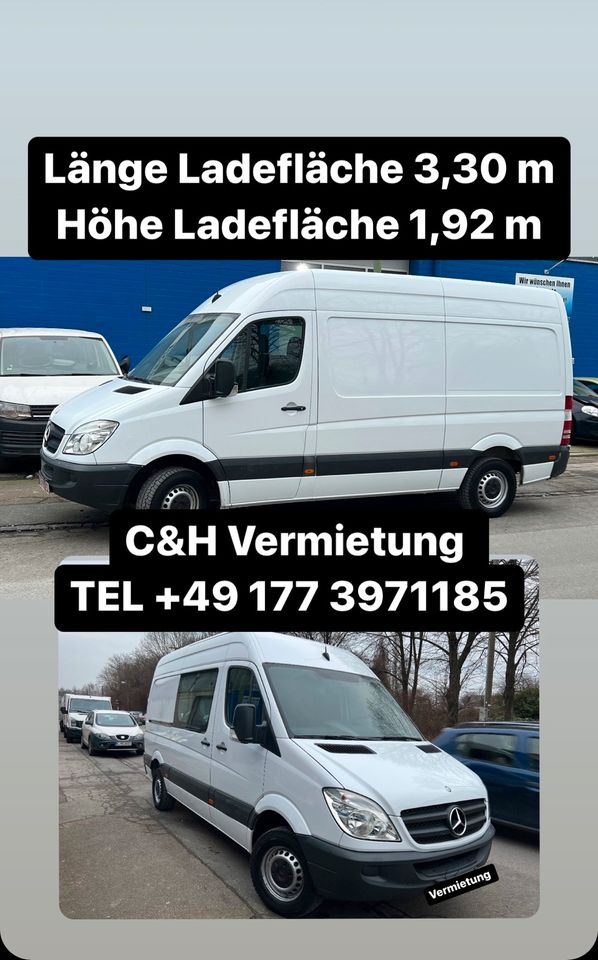 Transporter Vermietung /  Mieten vermieten C&H ✅✅✅ in Mülheim (Ruhr)