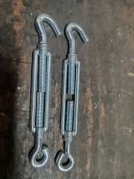 NEU 2x M10 x 120mm Seilspanner mit Haken Ringöse Spannschloss Rheinland-Pfalz - Weitefeld Vorschau