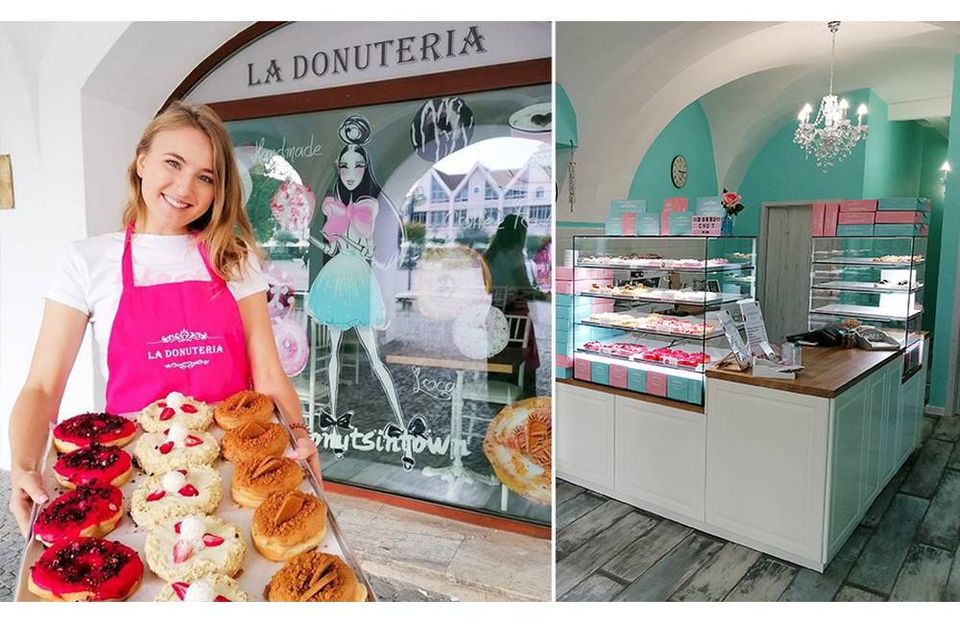 La Donuteria - Donuts Schau-Bäckerei - Top Lage mit Außenterrasse in der Mall Dreiländer Galerie, Weil am Rhein, zu verkaufen! in Weil am Rhein