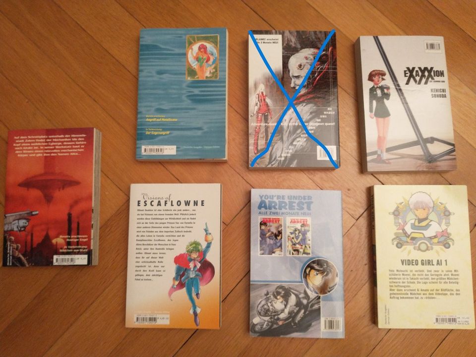 Carlsen, Feest Manga, Bastard, Video Girl Ai, Alita, Escaflowne.. in Berlin