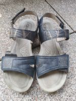 Blau-gold Sandalen ROHDE 40 Klett Nordrhein-Westfalen - Mönchengladbach Vorschau