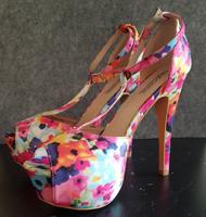NEU Sommer High Heels - Peeptoes - Gr.38 - bunt - € inkl. Versand Dortmund - Mitte Vorschau