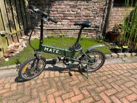 Mate City Bike Ebike Klapprad Fahrrad max. 25 km/h Nordrhein-Westfalen - Wachtendonk Vorschau