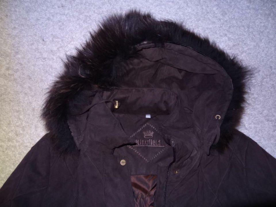 Kingfield Jacke 46 damenjacke mantel XL damenmantel fell kaputze in Ingolstadt