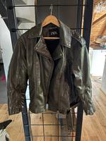 Lederjacke Damen von ZARA Gr. M . Graubraun Bayern - Kempten Vorschau