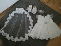 Baby Taufe Hochzeit Kleid Schleier Schuhe 74 80 Duisburg - Rheinhausen Vorschau