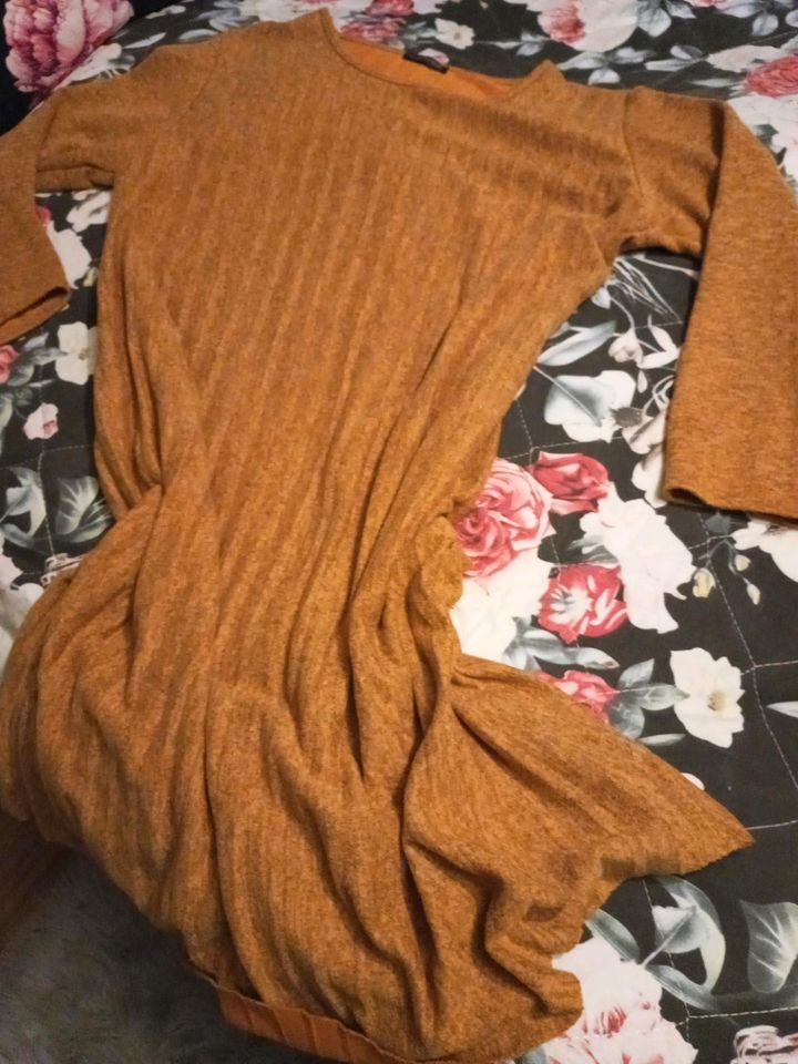 Sweater Pullover neu XL und Kleid Senffarben Gr.Xl/XXL uva in Schwerin