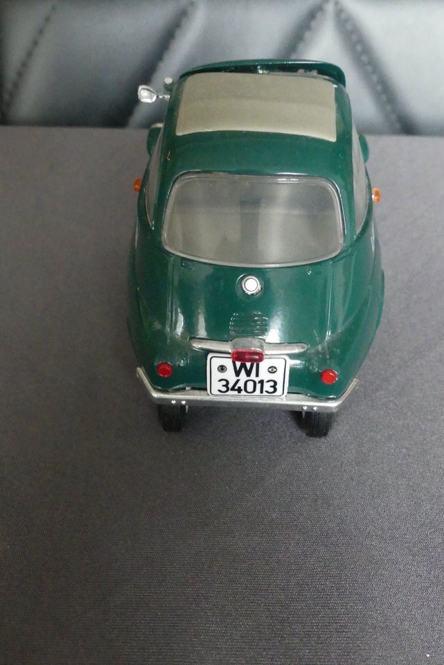 Modellauto 1:18, Polizei Isetta in grün in Kaufbeuren