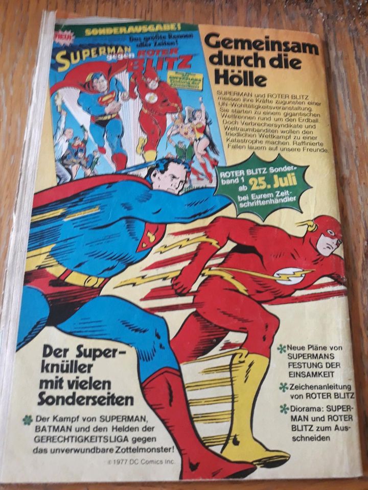 Roter Blitz * Sonderheft Nr. 16 * 1977 * Original * Sannelwürdig in Vlotho