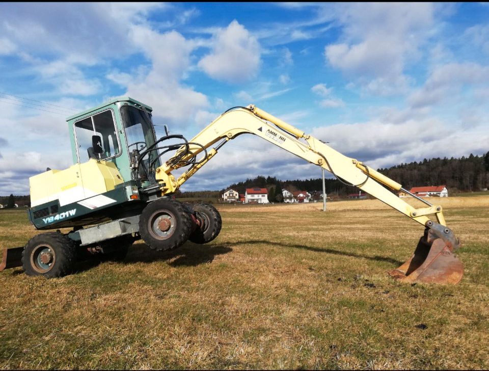 Yanmar YB 401 Radbagger Mobilbagger 4to in Bernau am Chiemsee