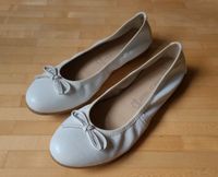 Ballerinas weiß creme Gr. 38 Kommunion Hochzeit Bayern - Wellheim Vorschau