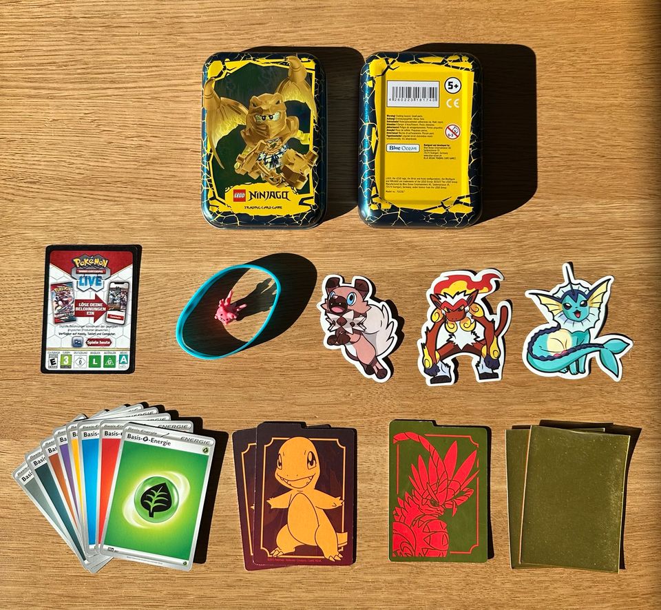 Pokémon Sortiment in Ninjago Box in Leipzig