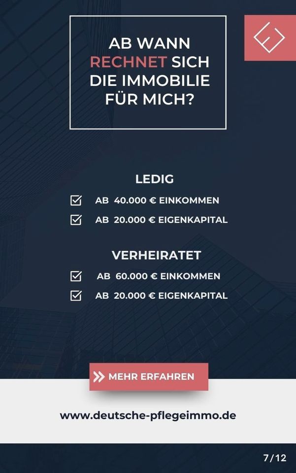 ✅ Kapitalanlage Pflegeimmobilie, KfW gefördert, Langfristig Verpachtet, Kein Vermietungsaufwand, Pflegeapartment, Wohnung im Pflegeheim, Betreutes Wohnen, Pflegewohnung, Pflegezimmer, Seniorenwohnung in Bautzen