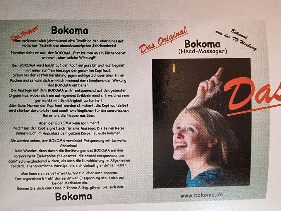 Bokoma Kopfmassage Gerät Das Original in München