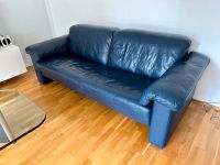 Rolf Benz Ledersofa und Sessel in blau Modell 4000/3100 &Tisch Rheinland-Pfalz - Mainz Vorschau