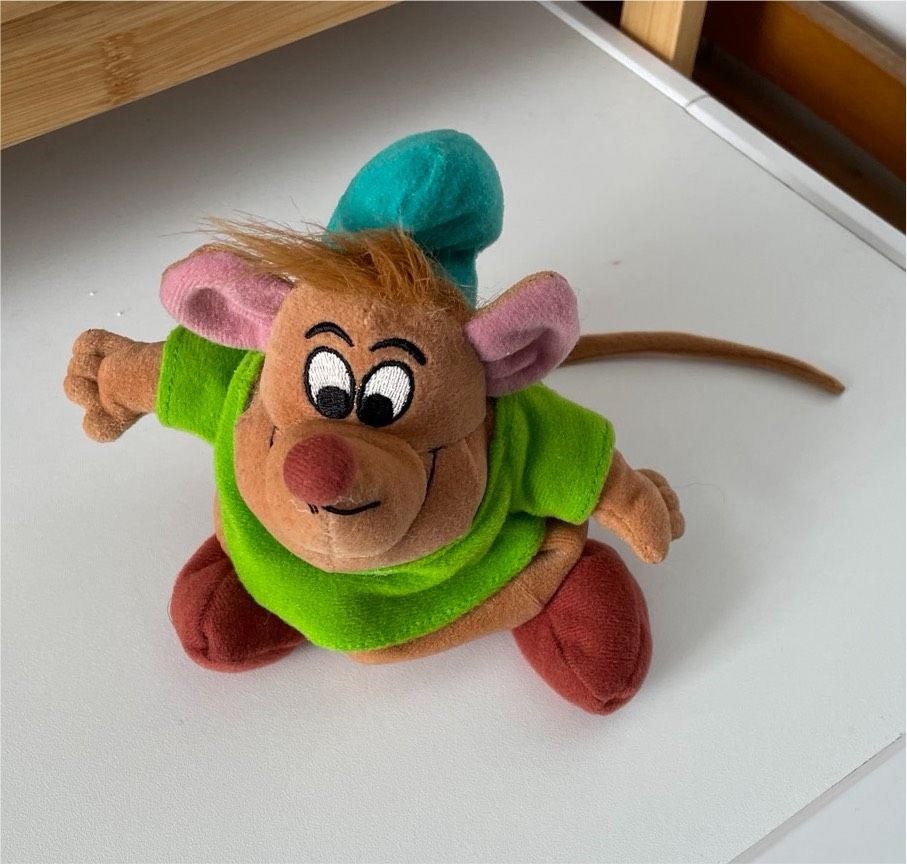 Disney Maus Karli aus Cinderella Kuscheltier in Düsseldorf