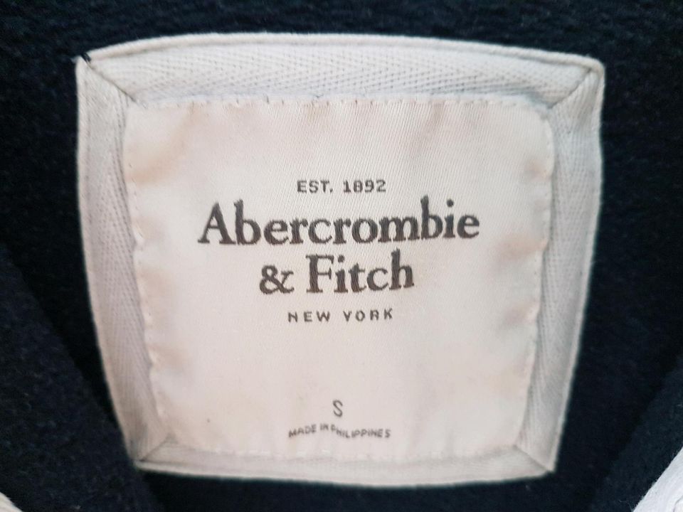 Abercrombie & Fitch Hoodie Sweatshirt-Jacke blau S 158/164 in Dortmund