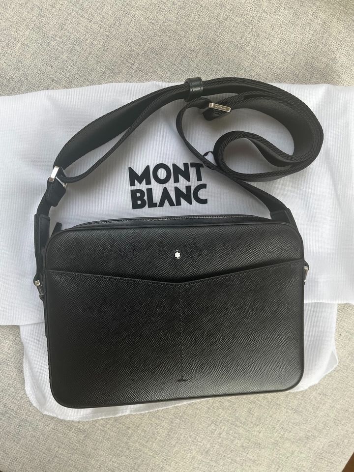 Montblanc Sartorial Messenger Bag Tasche schwarz 128564 in Potsdam