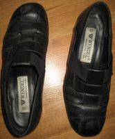 schwarze Leder Halbschuhe von Wendel Gr. 38  Wie NEU Saarland - Weiskirchen Vorschau