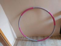 Hula Hoop Reifen grau/pink Bayern - Oberhaid Vorschau