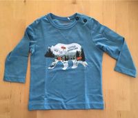 NEU❗️ ESPRIT Langarmshirt Gr. 68 Jungen blau Eisbär Babykleidung Baden-Württemberg - Horgenzell Vorschau