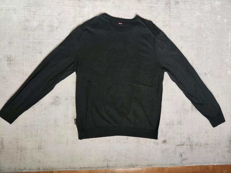 Napapijri Herren Pullover Pulli grau XXL neuwertig in Straubenhardt