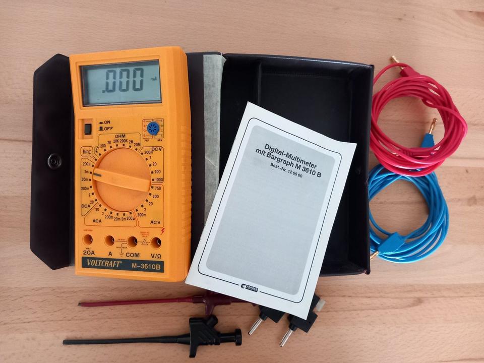 Digital-Multimeter mit Bargraph M 3610 B - Voltcraft M-3610B in Lampertheim