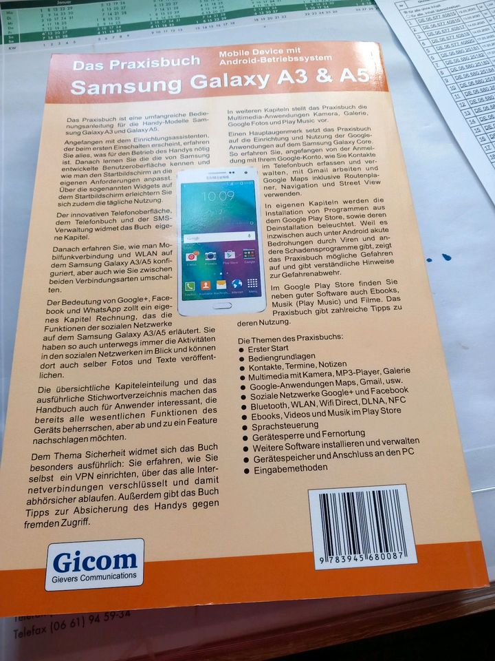 Handbuch für Samsung Handys in Ludwigsau