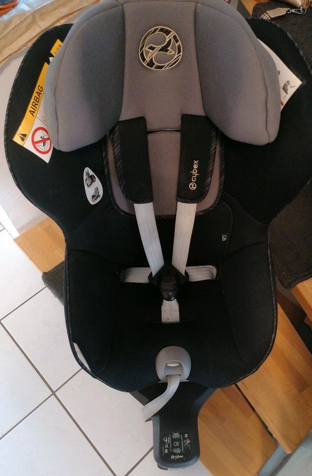 Cybex Kindersitz Sirona S I-Size Premium Black Reboarder in Sulzheim