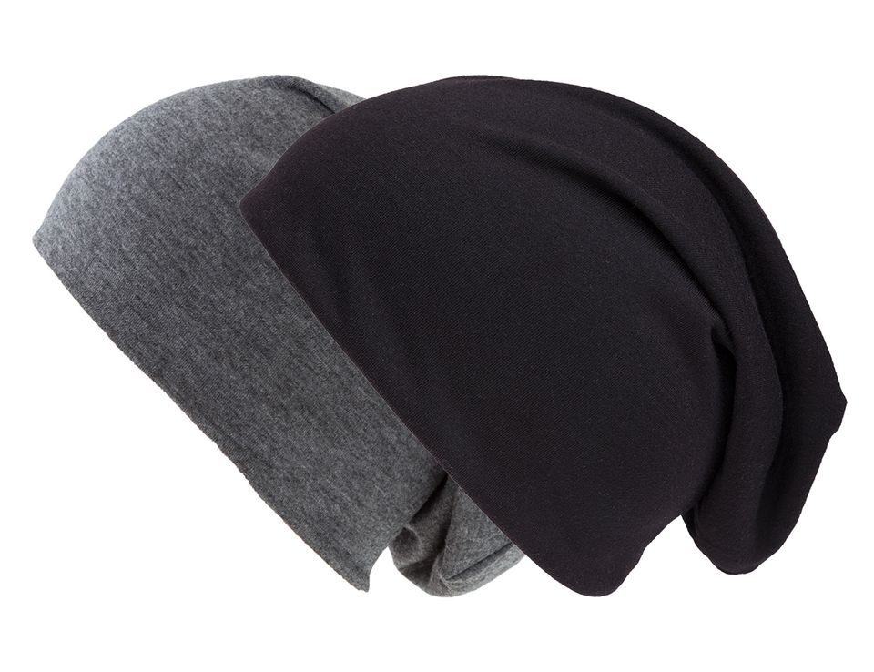 Beanie Mütze Doppelpack hellgrau und schwarz, dunkelgrau und schwarz in Mühlheim am Main