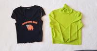 Bershka und Monki Tops  Gr. XS  super Zustand, bauchfreie Tops Berlin - Treptow Vorschau