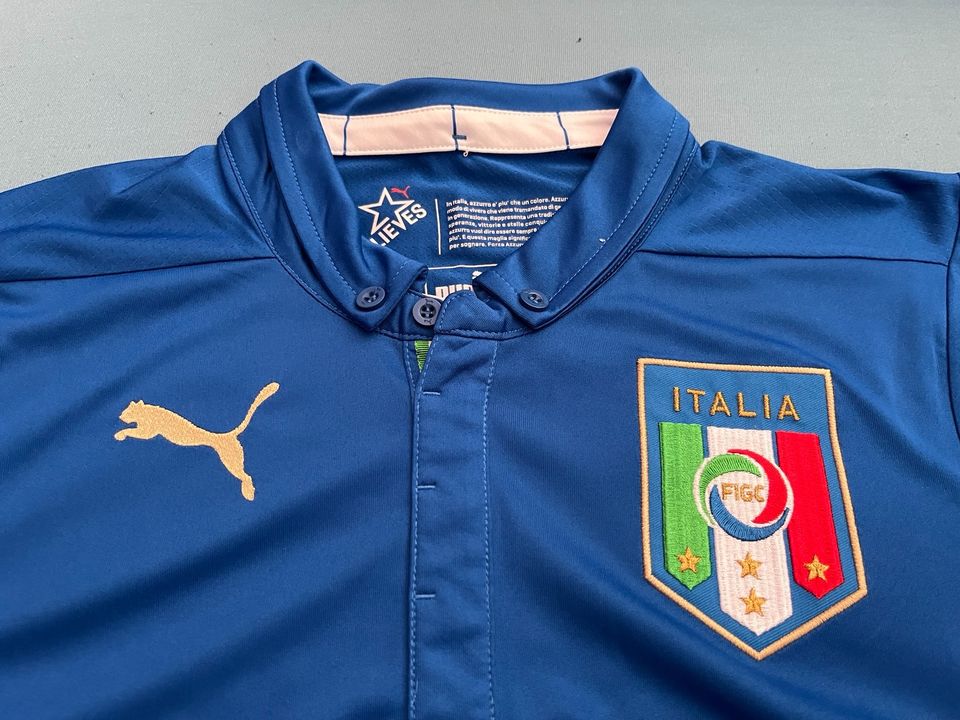 Puma Herren Italia Heimtrikot Trikot Fußball Italien Gr. S in Büttelborn