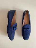 Unützer Damenschuhe Ballerina Loafer Mokassins Leder blau Gr.38,5 München - Pasing-Obermenzing Vorschau