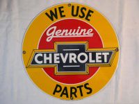 Echtes Emaille Schild Chevrolet Nordrhein-Westfalen - Neuss Vorschau