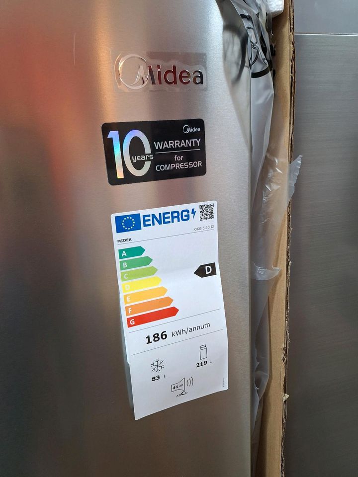 Midea OKG 5.30IX Kühl-Gefrierkombination NoFrost 2jahre Herstelle in Essen