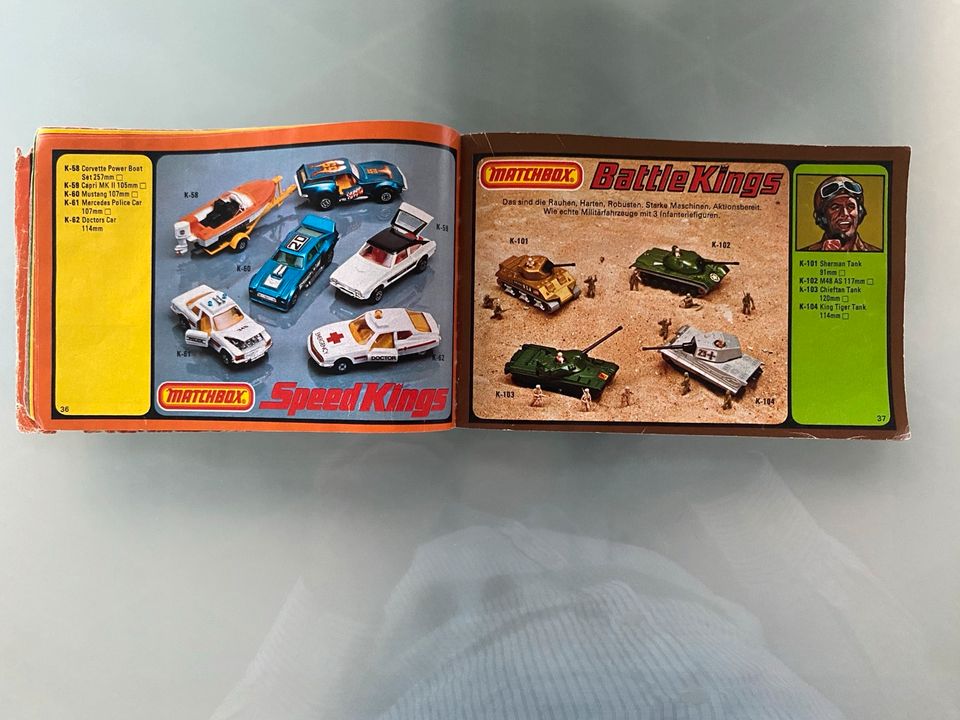 MATCHBOX  LESNEY KATALOG 1977 in Hoyerswerda