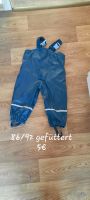 Gefütterte Matschhose 86/92 zu verkaufen Niedersachsen - Marienhafe Vorschau