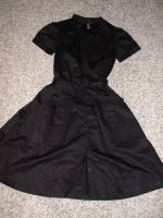 H&M Neu Damen Kleid Midi Puffarm 32 34 36 38 S XS schwarz Baumwol Bayern - Bad Neustadt a.d. Saale Vorschau