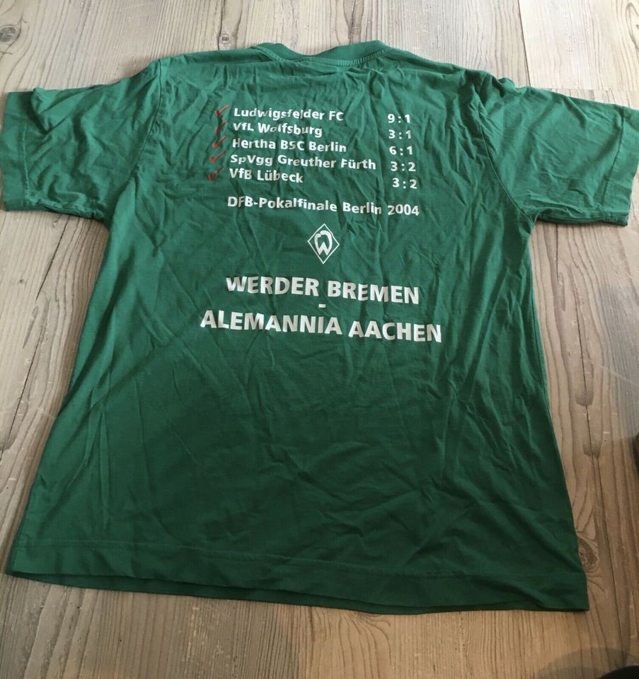 Werder Bremen Pokal Shirt vom Double 2004 Sammlerstück in Harpstedt