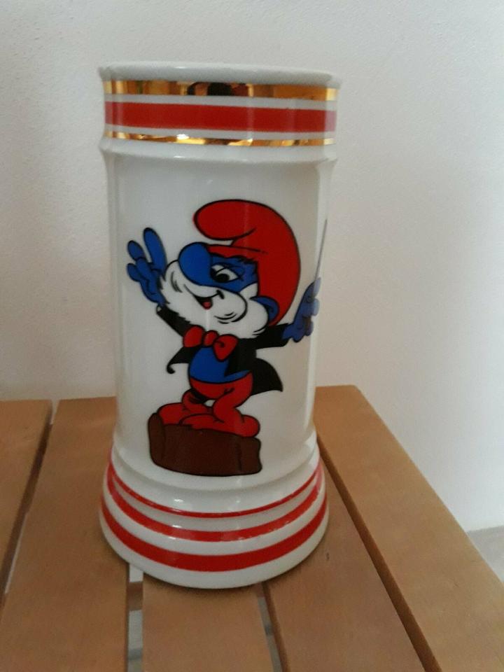 2 Biergläser / Weizengläser/Porzellan mit Schriftzug "Roland" in Störnstein