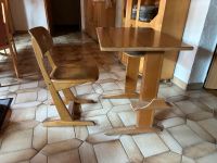 Kinder Tisch und Stuhl massiv Holz Hessen - Alsfeld Vorschau